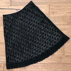 WHBM Black Lace A-line